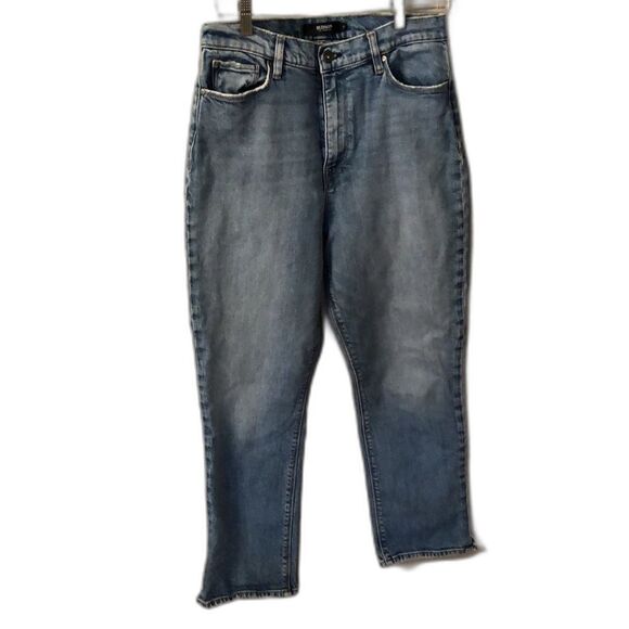 HUDSON WOMENS 31 HIGH WAISTED STRAIGHT LEG MOM JEANS - Picture 1 of 6